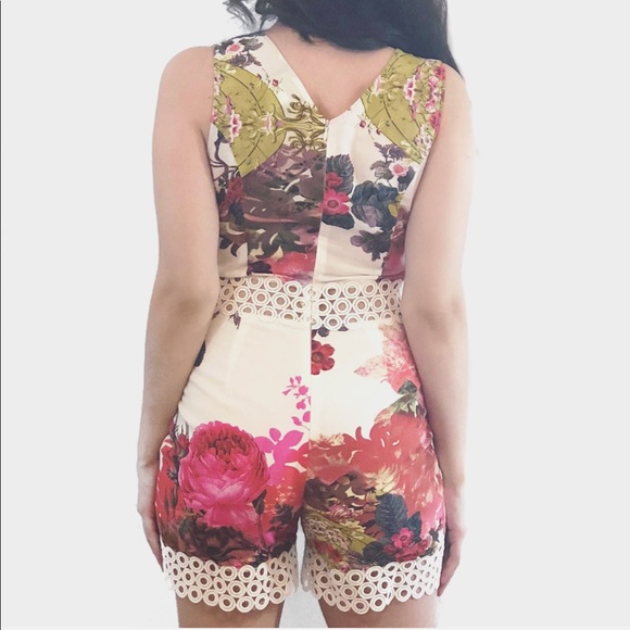 Floral Romper - Picture 3 of 3